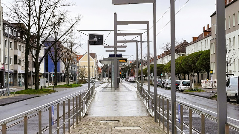 Stationsbild Unter den Birken